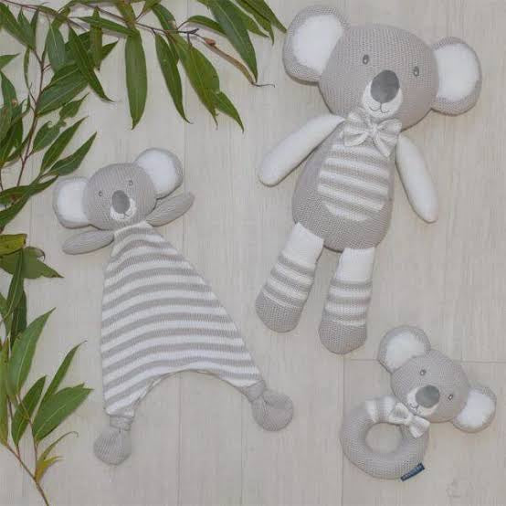 Living Textiles Kevin the Koala Knitted Toy