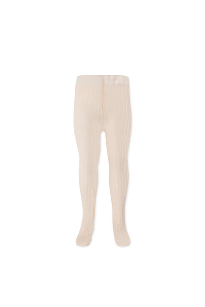 Jamie Kay Ribbed Tights Dainty Pink