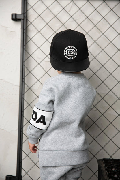 Cracked Soda 2 Piece Tommy Detailed Set Grey