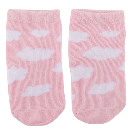 Emotion & Kids Baby Socks Pink Clouds