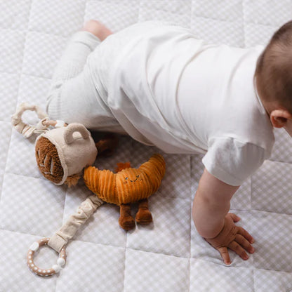 Living Textiles 2pk Stroller Toys Coffee & Croissant