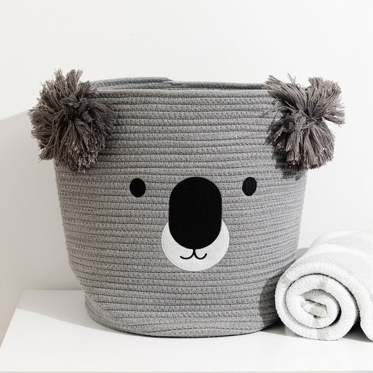 Living Textiles Cotton Rope Animal Hamper Koala