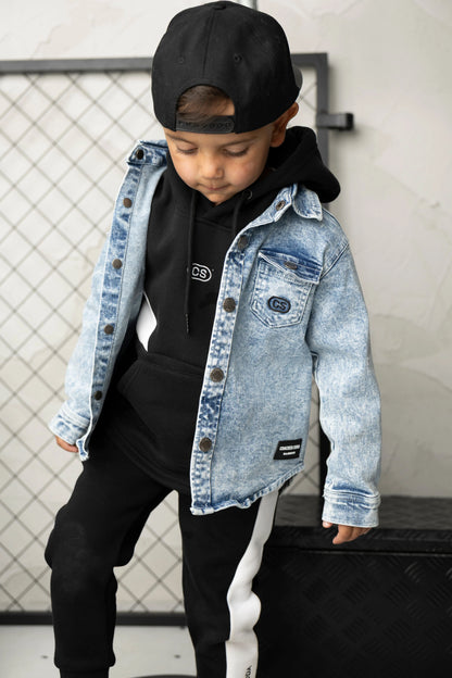 Cracked Soda JJ Essential Denim Jacket Blue