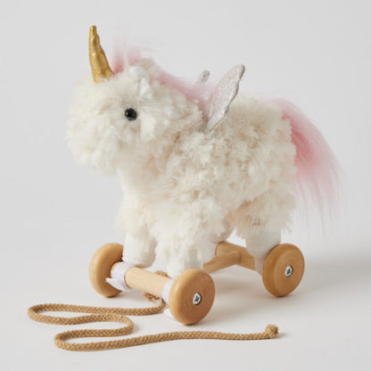 Jiggle & Giggle Unicorn Plush Pull Along