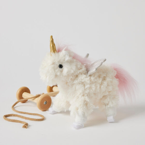 Jiggle & Giggle Unicorn Plush Pull Along