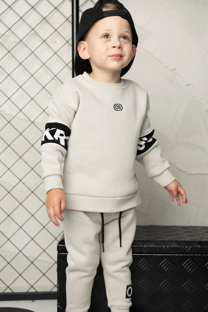 Cracked Soda Leo 2 Piece Set Pebble