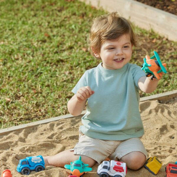 Jiggle & Giggle Bioplastic Plane & Car Set