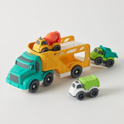 Jiggle & Giggle Bioplastic Vehicle Carrier Trucks