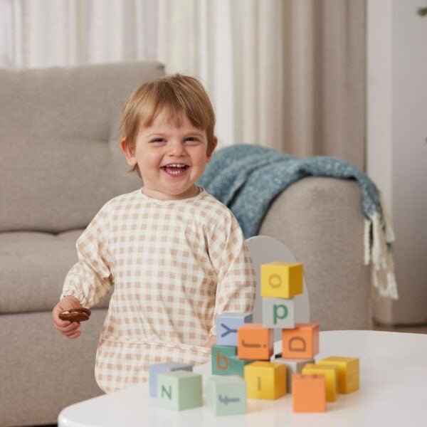 Jiggle & Giggle Gingham Smock