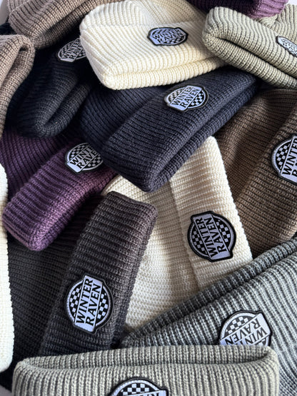 Winter + Raven Checkmate Beanie