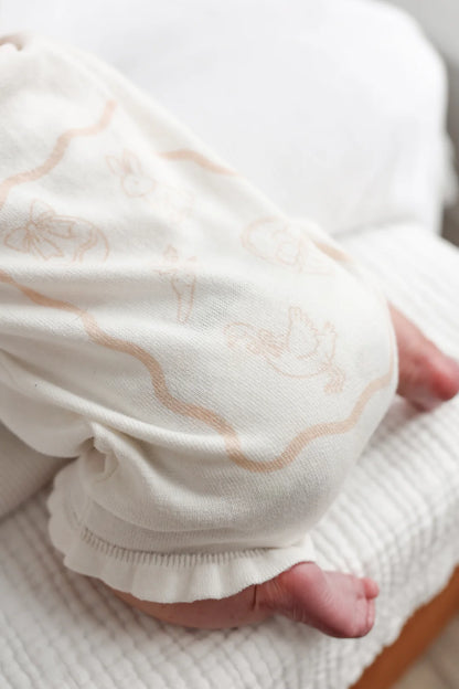 Blossom & Pear Little Bunny Playsuit Petal