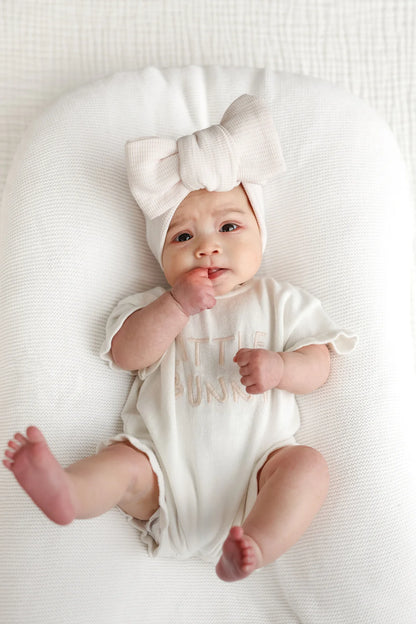 Blossom & Pear Little Bunny Playsuit Petal