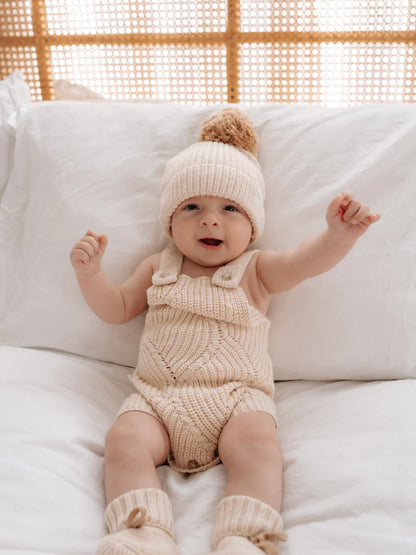 Ziggy Lou Beanie Biscotti Fleck