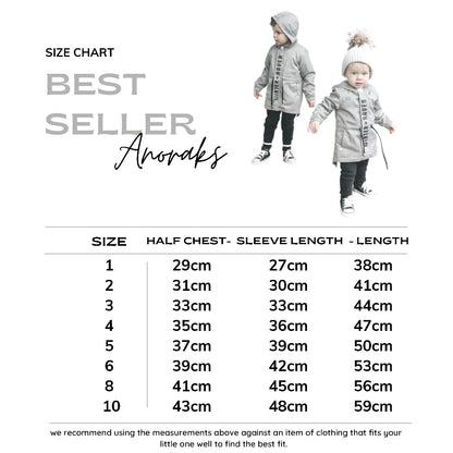 Winter + Raven Anorak Black