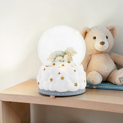 Demdaco Baby Musical Goodnight Prayer Light Up Waterglobe