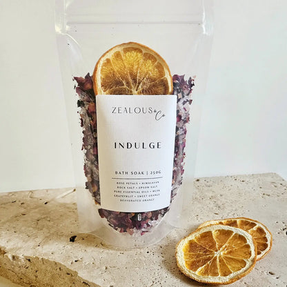 Zealous & Co Indulge Bath Soak 400g