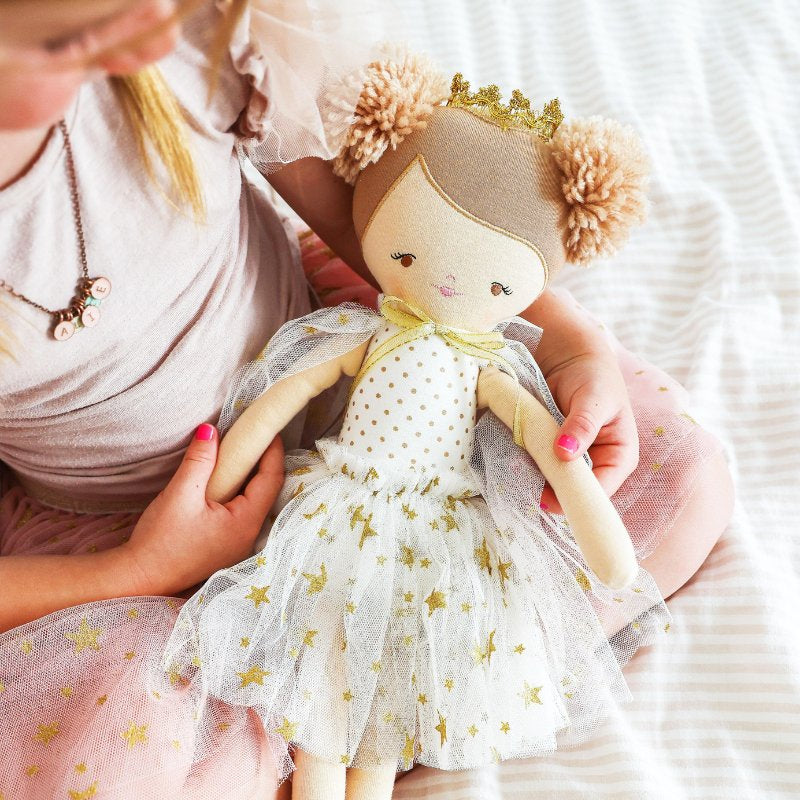Alimrose Poppy Princess Doll Strawberry Blonde