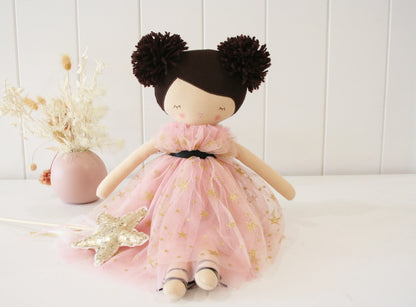 Alimrose Halle Ballerina Doll Brunette