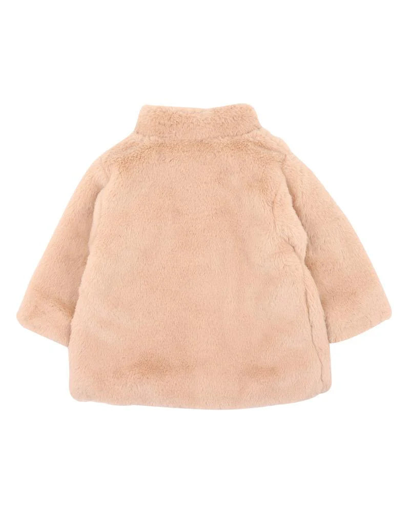 Bébé by Minihaha Lyla Faux Fur Coat Latte