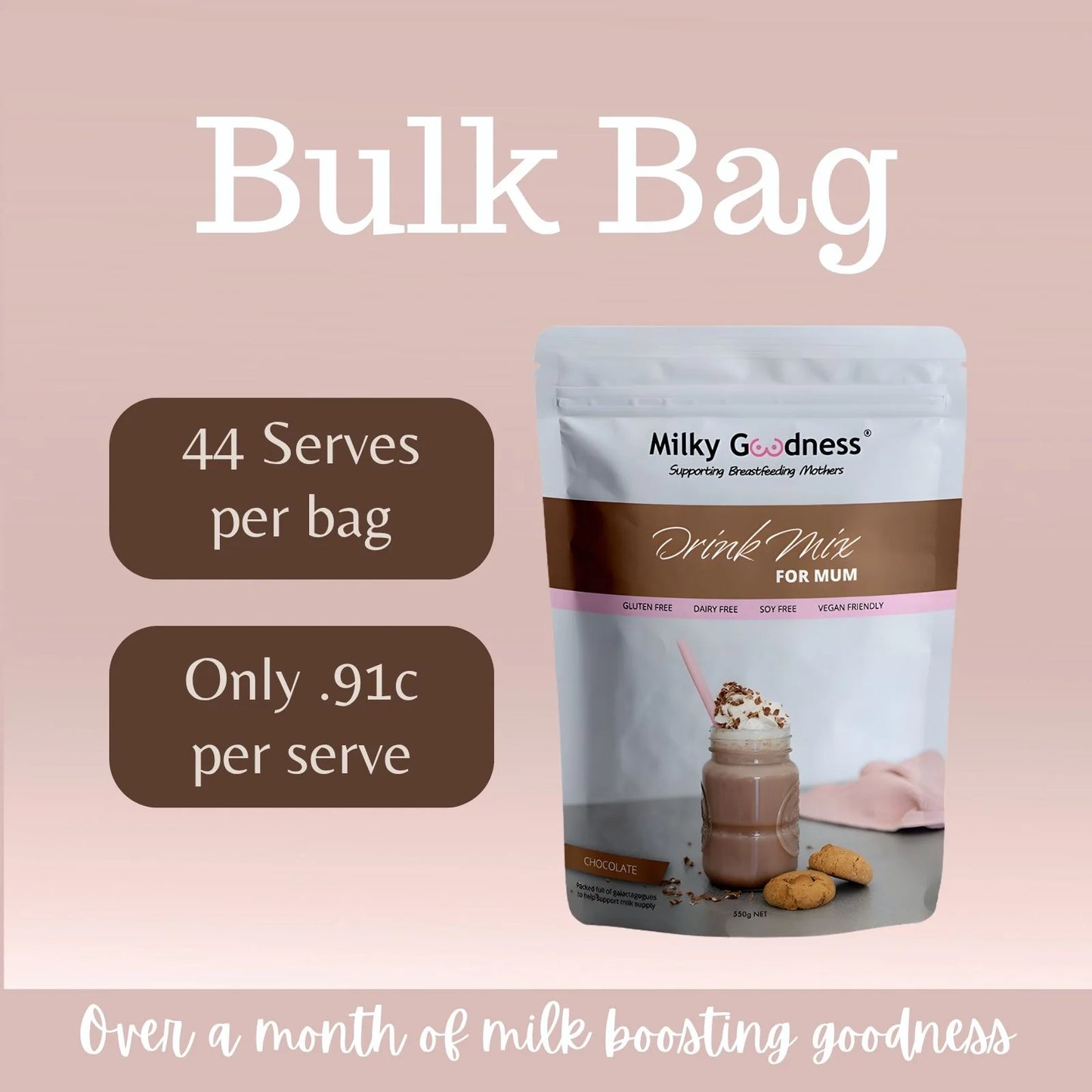 Milky Goodness Lactation Chocolate Drink Mix