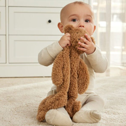 Jiggle & Giggle Cuddly Bear Comforter Cocoa