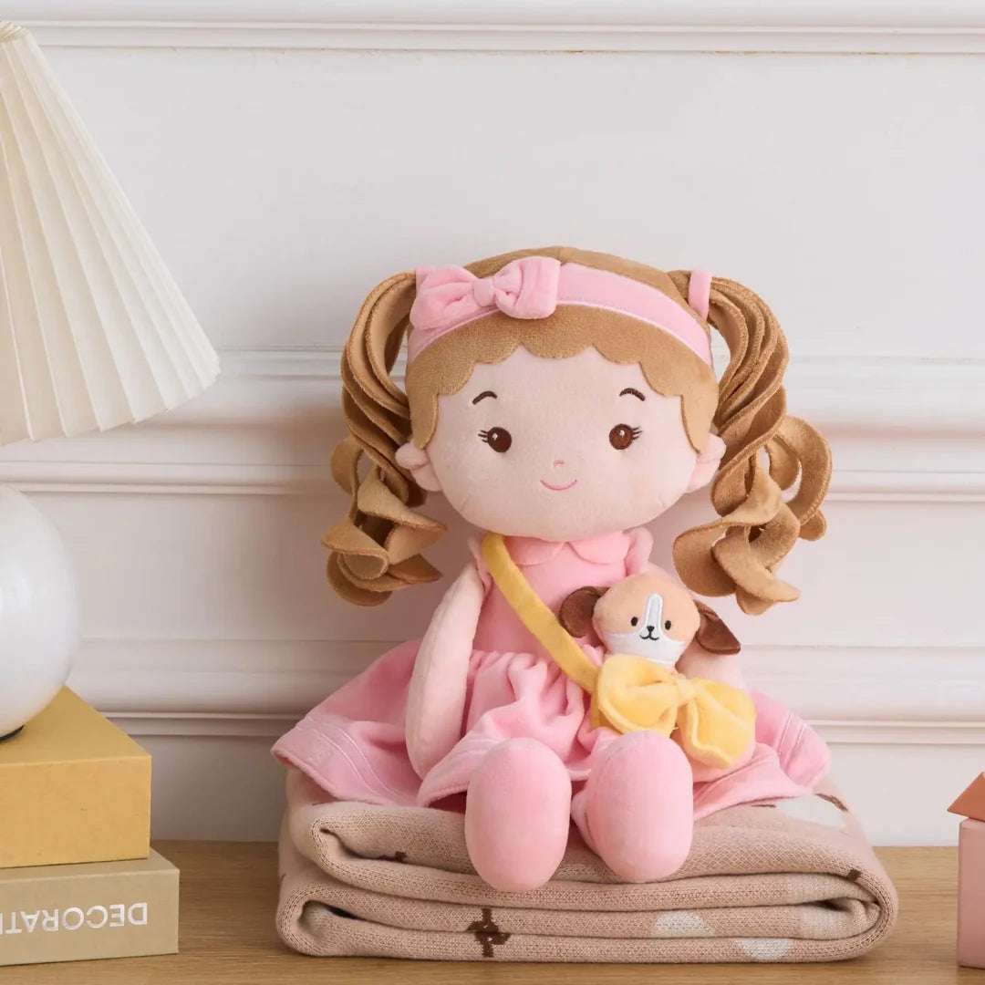 Leyadoll Princess Milly Girl & Her Pet Puppy