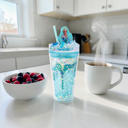 Pink Poppy Disney Frozen Drinking Cup Blue