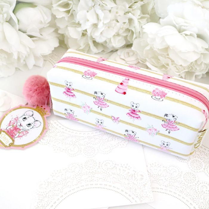 Claris Pencil Case with Pom Pom