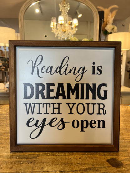 Reading Is Dreaming Artwork