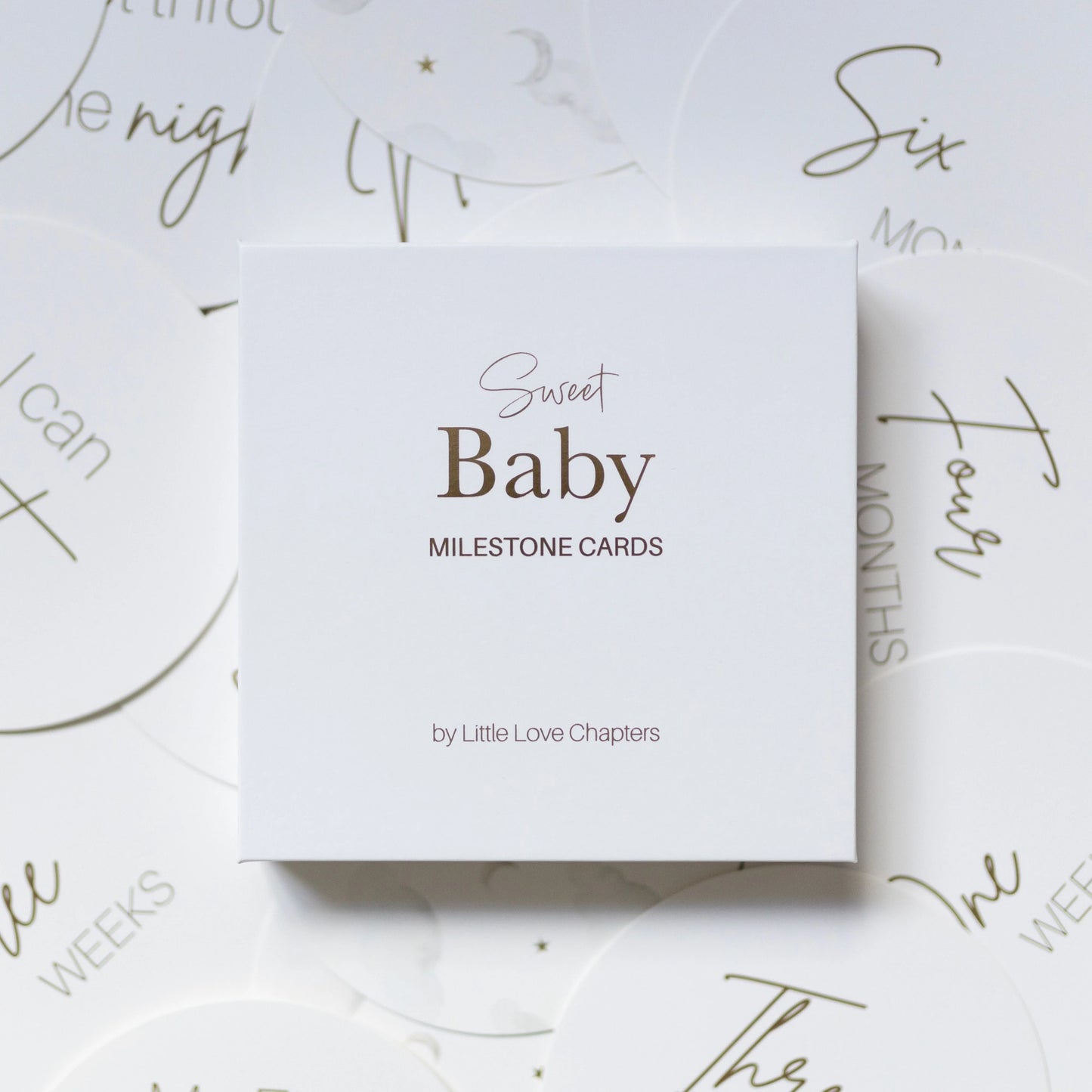 Little Love Chapters Sweet Baby Milestone Cards