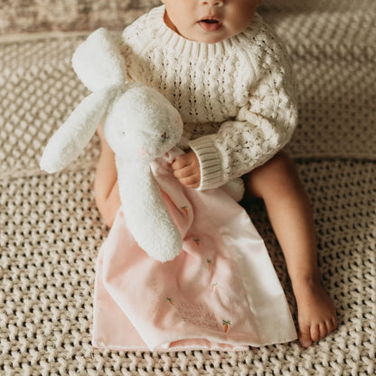 Bunnies By The Bay Bloom Buddy Blanket 40cm Pink