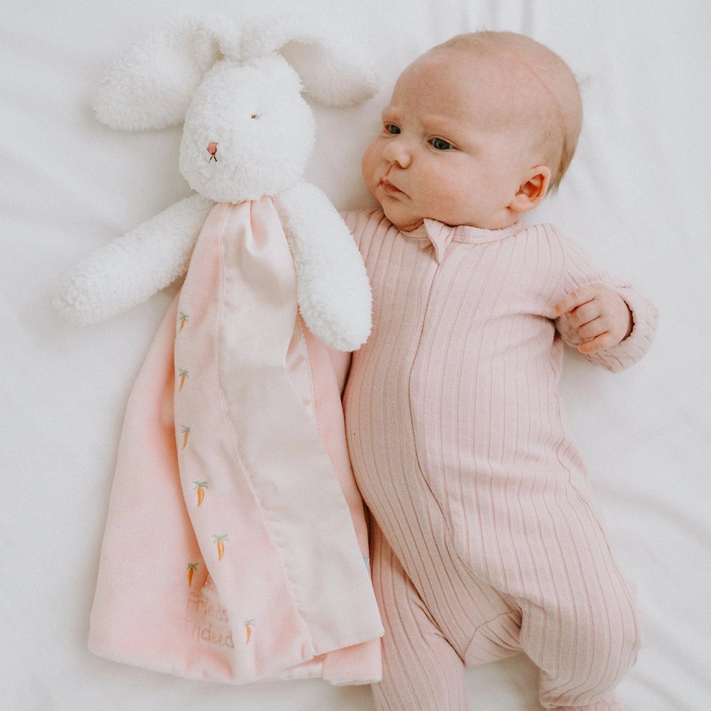 Bunnies By The Bay Bloom Buddy Blanket 40cm Pink