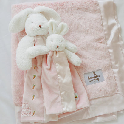 Bunnies By The Bay Bloom Buddy Blanket 40cm Pink