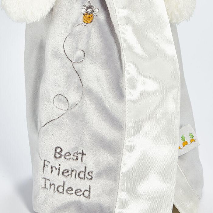 Bunnies By The Bay Bloom Buddy Blanket 40cm Grey
