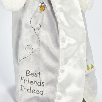 Bunnies By The Bay Bloom Buddy Blanket 40cm Grey