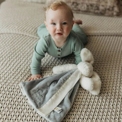 Bunnies By The Bay Bloom Buddy Blanket 40cm Grey