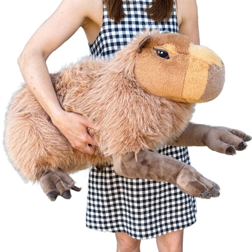Wild Republic Cuddlekins Jumbo Capybara