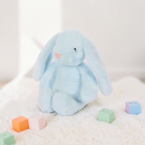 Holly & Ivy Sky Blue Jasper Bunny 20cm