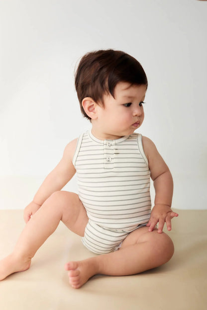 Jamie Kay Noah Playsuit Milford Sound/Cloud Stripe