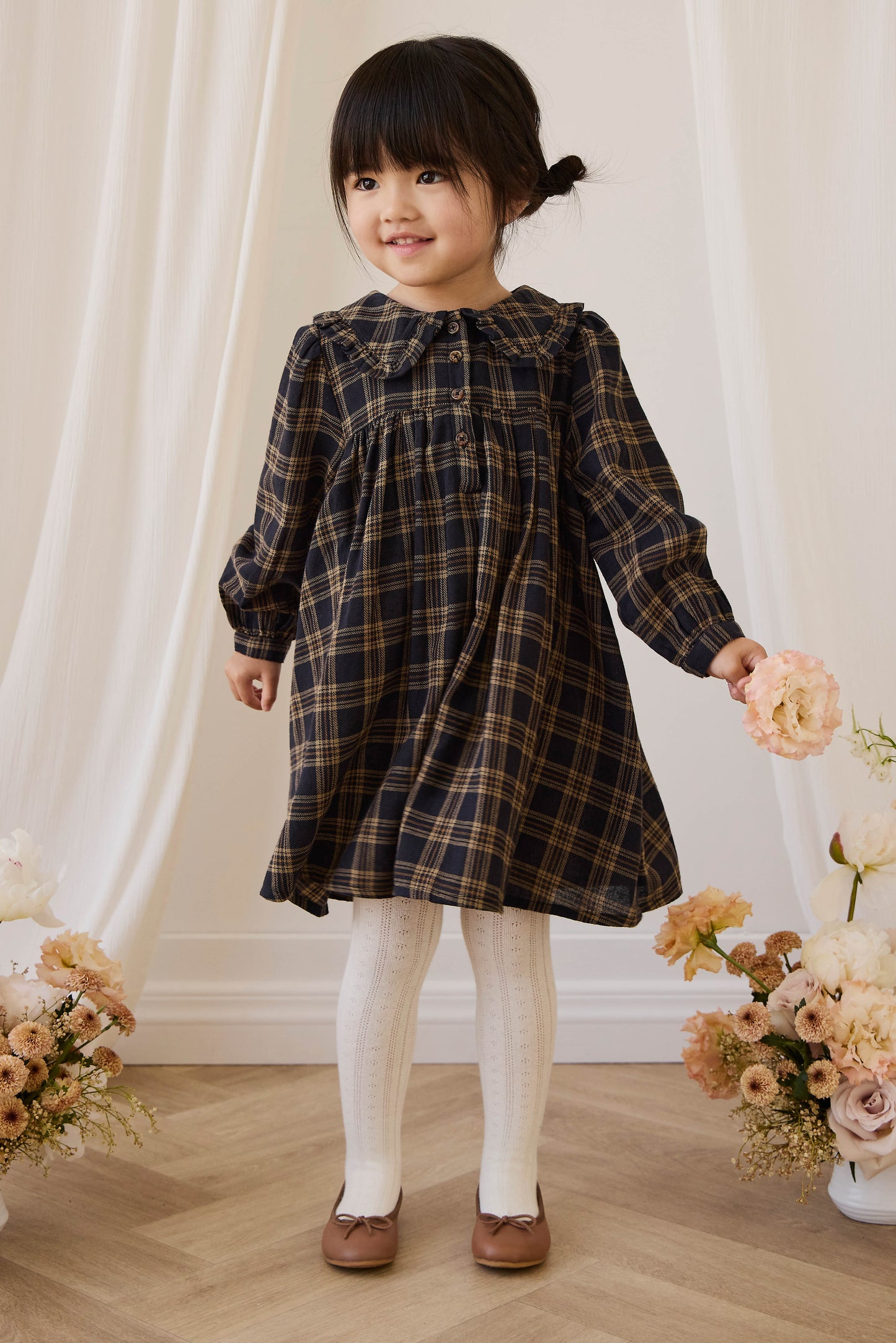 Jamie Kay Ira Dress Woodland Check