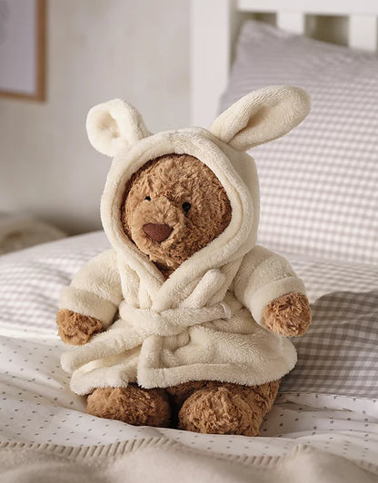 Jellycat Bartholomew Bear with Robe Medium