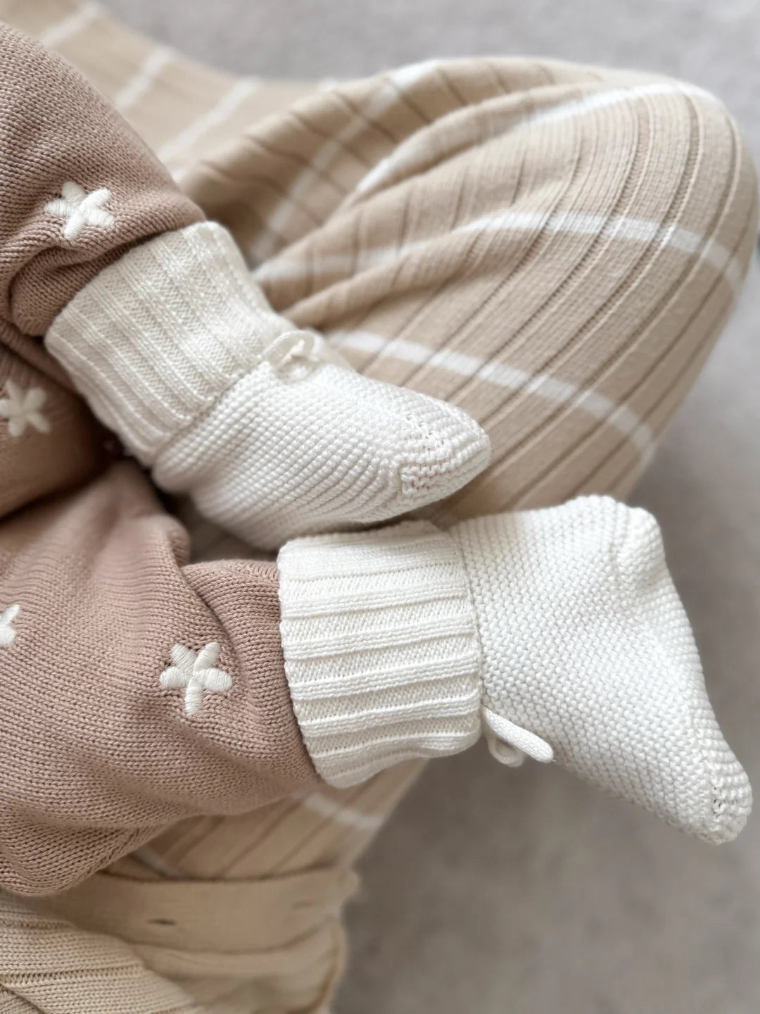Ziggy Lou Booties Milk