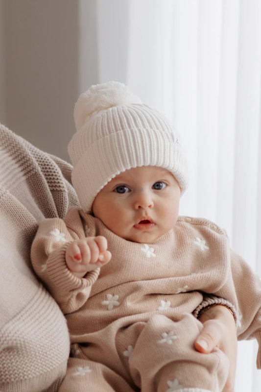 Ziggy Lou Beanie Milk