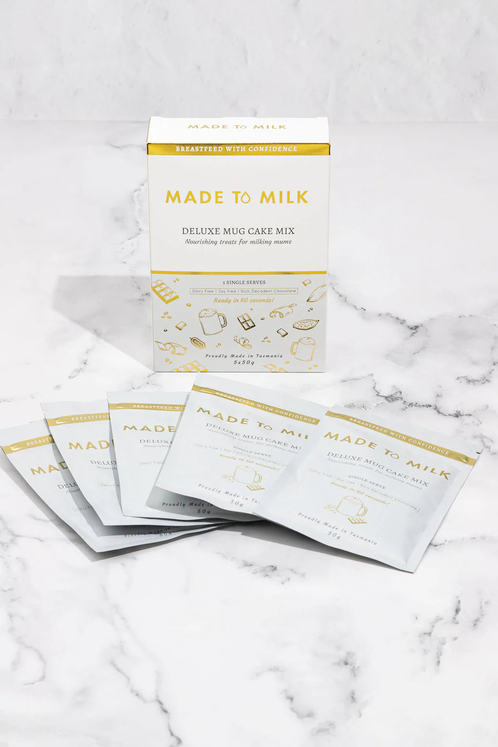 Made to Milk Deluxe Mug Cake Mix 5 Pack