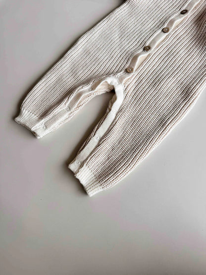 Freckles The Label Chunky Full Romper Oat