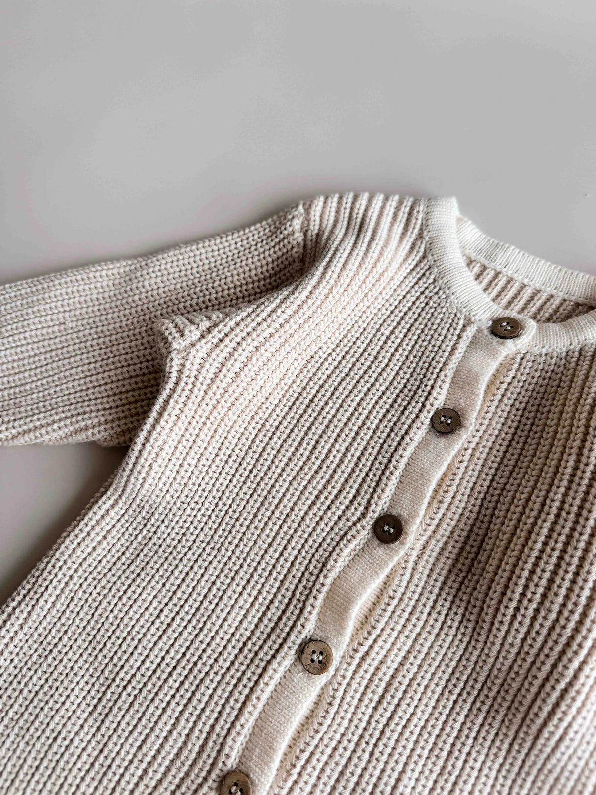 Freckles The Label Chunky Full Romper Oat