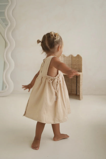 Ziggy Lou Sofia Dress Oatmeal