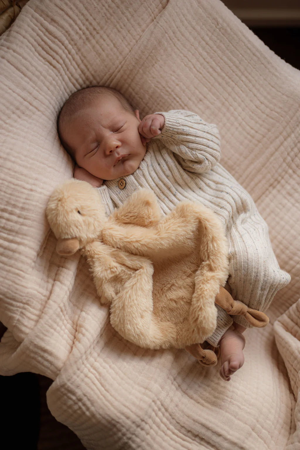 Pop Ya Tot Quacks the Duck Comforter Toy