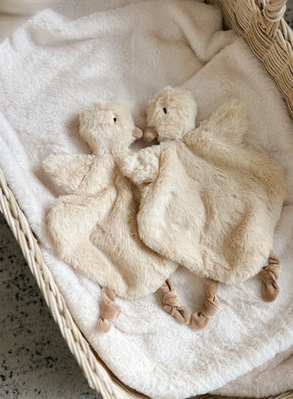 Pop Ya Tot Quacks the Duck Comforter Toy