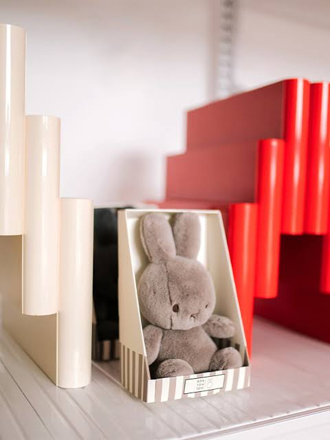 Bon Ton Toys Cozy Miffy Sitting Taupe in Gift Box